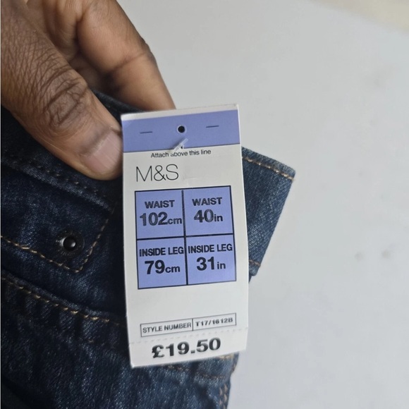 Blue Harbour Jeans Men Blue 40x31 Straight leg Regular Fit Medium Wash  New - Picture 10 of 12